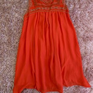 Orange/red dress